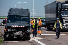 Wypadek na S12 w Janówku
