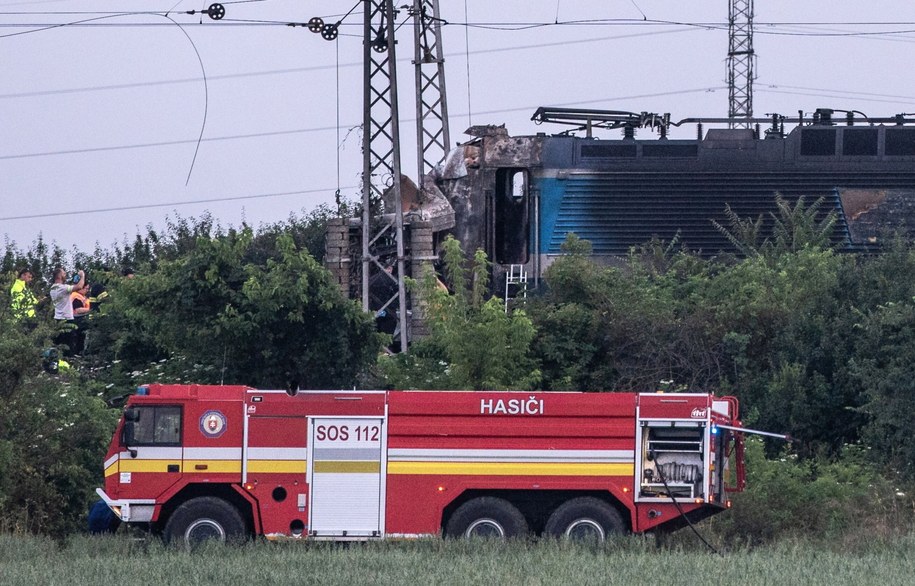 Wypadek na Słowacji /JAKUB GAVLAK /PAP/EPA