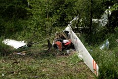 Wypadek na Szybowcowych Mistrzostwa Polski