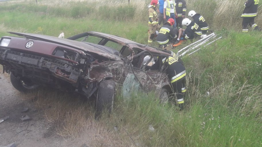 Wypadek na trasie do Krakowa /Gorąca Linia /RMF FM