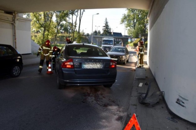 Wypadek na ul. Tuchowskiej w Tarnowie /Policja