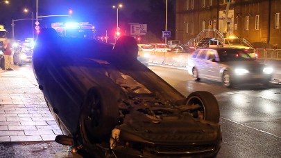 Wypadek na Wisłostradzie. Wśród rannych są dzieci