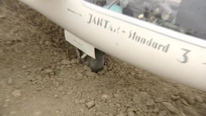 Wypadek na zawodach szybowcowych w Lesznie