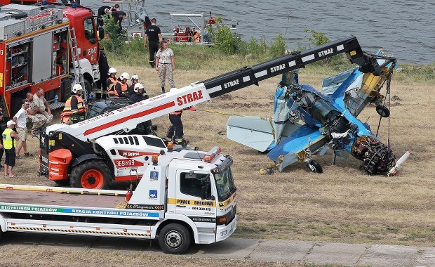 Wypadek podczas pikniku lotniczego. Przyczyną prawdopodobnie błąd pilota