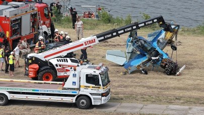 Wypadek podczas pikniku lotniczego. Przyczyną prawdopodobnie błąd pilota