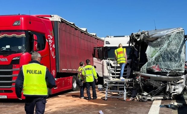 Wypadek polskiego autobusu w Niemczech. 53 osoby poszkodowane