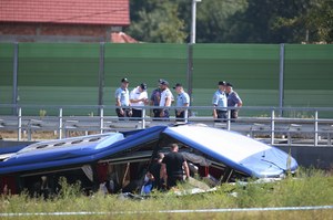 Wypadek polskiego autokaru w Chorwacji. Wśród ofiar kierowca 