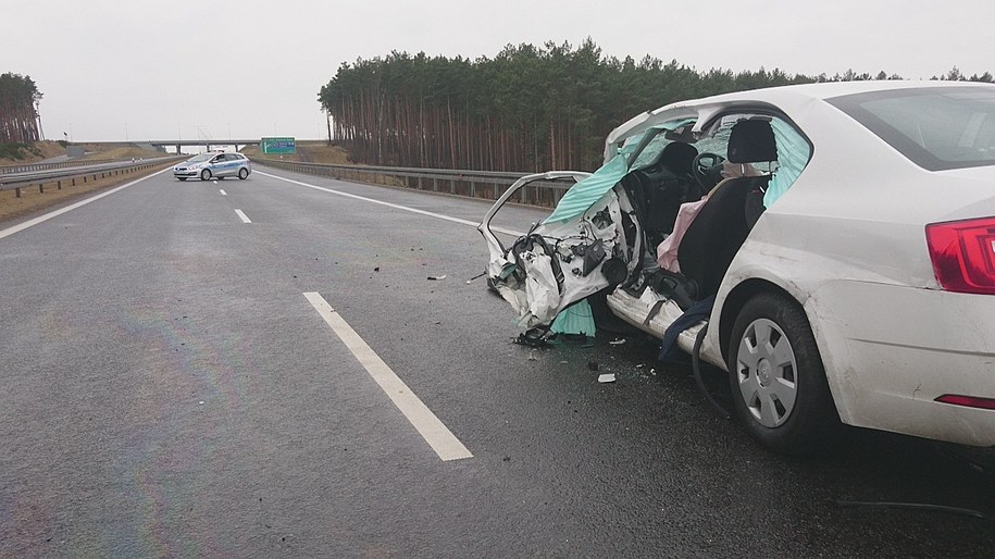 Wypadek pomiędzy Międzyrzeczem a Świebodzinem /Policja