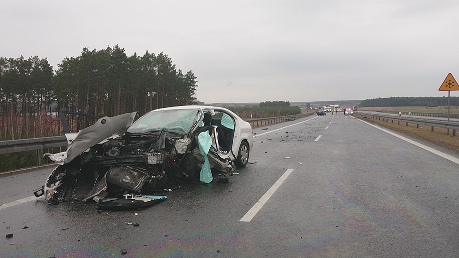 Wypadek pomiędzy Międzyrzeczem a Świebodzinem /Policja