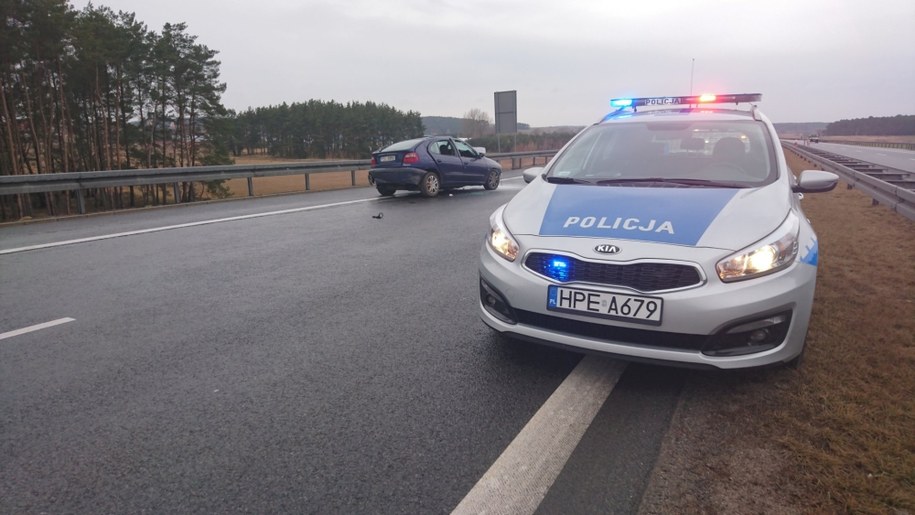 Wypadek pomiędzy Międzyrzeczem a Świebodzinem /Policja