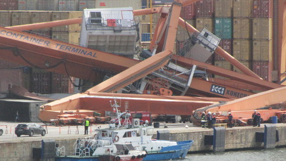 Wypadek promu w Gdyni: Załoga mogła popełnić błąd nawigacyjny