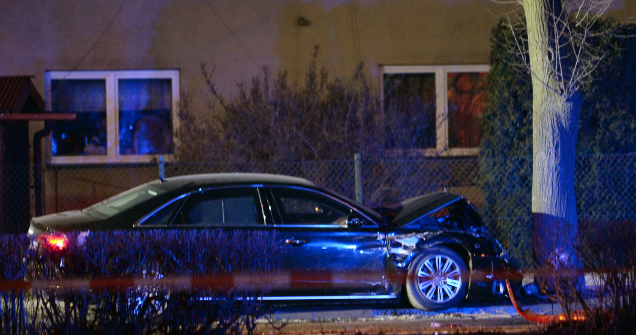 Wypadek samochodowy z udziałem Premier Beaty Szydło w Oświęcimiu /Lukasz Kalinowski/East News /East News