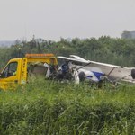 Wypadek samolotów koło Radomia. "Nie z przyczyn technicznych"