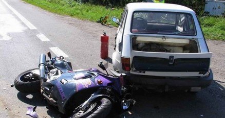 Wypadek śmiertelny z udziałem motocyklisty /INTERIA.PL