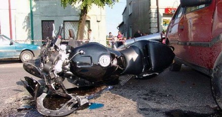 Wypadek śmiertelny z udziałem motocyklisty /INTERIA.PL