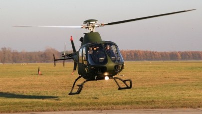 Wypadek śmigłowca w Dęblinie. Dwie osoby są ranne