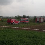 Wypadek śmigłowca w Sokołowie Podlaskim. Dwie osoby ranne