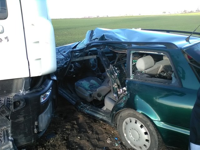 Wypadek spowodował kierowca ciężarówki /ITD