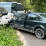 Wypadek szkolnego busa. Dzieci i opiekunka w szpitalu