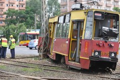 Wypadek tramwaju w Warszawie, dziewięć osób rannych