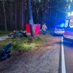 Wypadek trzech motocyklistów w Helu. Dwie osoby są w stanie ciężkim