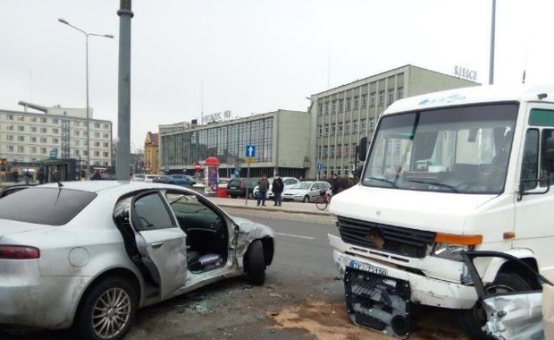 Wypadek w centrum Kielc. Ranne 3-letnie dziecko 