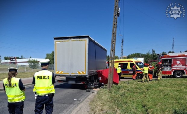 Wypadek w Czeladzi. Nie żyje młody człowiek