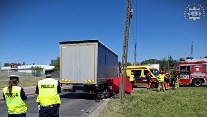 Wypadek w Czeladzi. Nie żyje młody człowiek