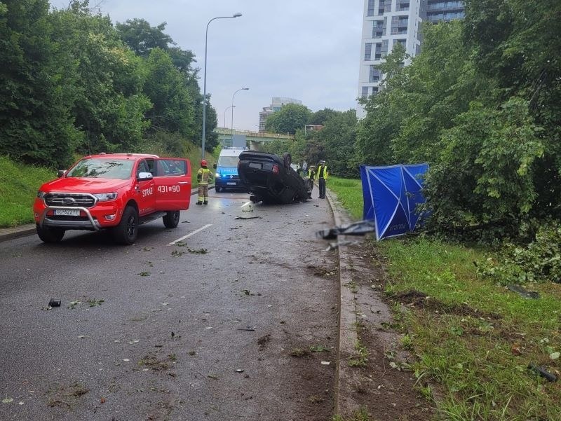 Wypadek w Gdyni, fot. Policja Gdynia /