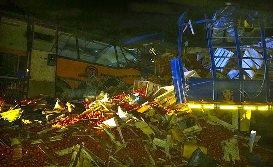 Wypadek w Ghanie /EPA/STR /PAP