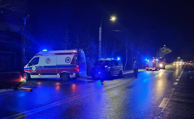 Wypadek w Inwałdzie. Samochód potrącił pieszego