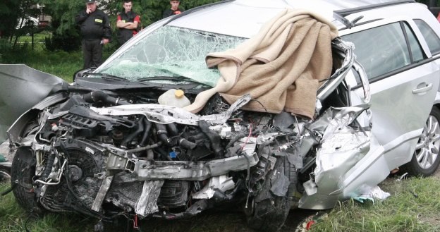 Wypadek w Kobylnikach. Dwie ofiary śmiertelne /PAP