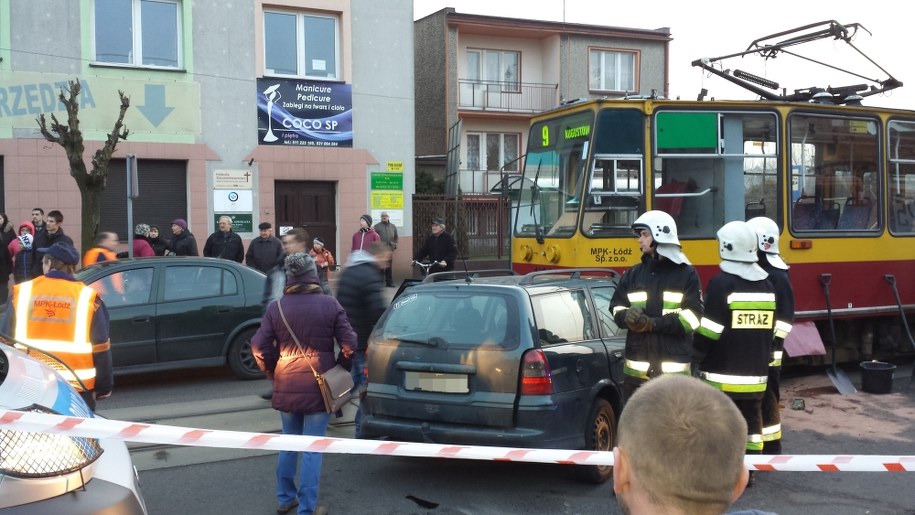 Wypadek w Konstantynowie Łódzkim /Gorąca Linia RMF FM - Paweł /Gorąca Linia RMF FM