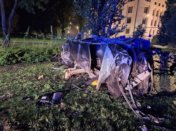 Wypadek w Krakowie, fot. Policja Kraków /