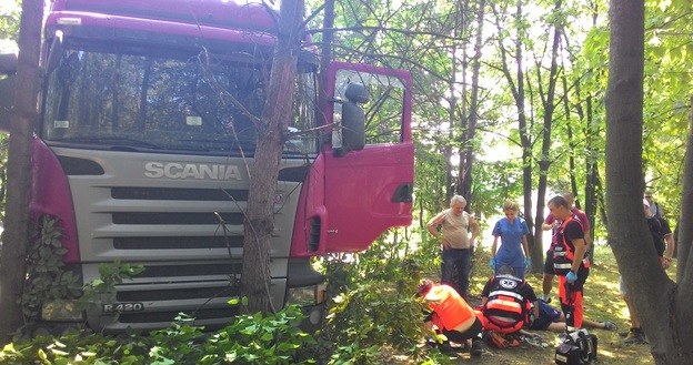 Wypadek w Krakowie kilka dni temu był spowodowany zasłabnięciem kierowcy z powodu upału /INTERIA.PL