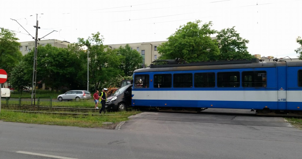 Wypadek w Krakowie /INTERIA.PL