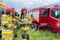 Wypadek w Krośnie