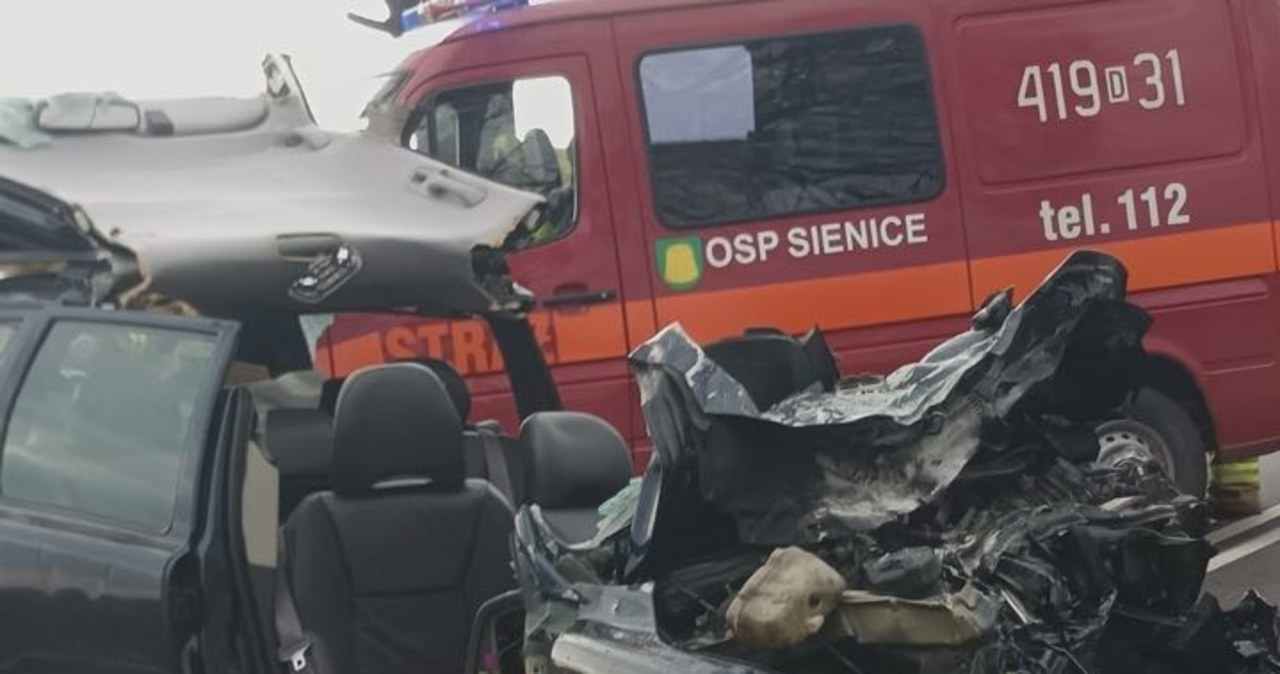 Wypadek w Łagiewnikach na Dolnym Śląsku