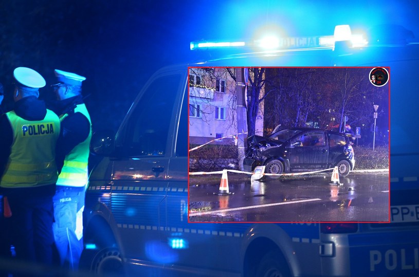 Wypadek w Piastowie /Damian Klamka /East News