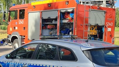 Wypadek w powiecie starogardzkim. Nie żyje 30-latek