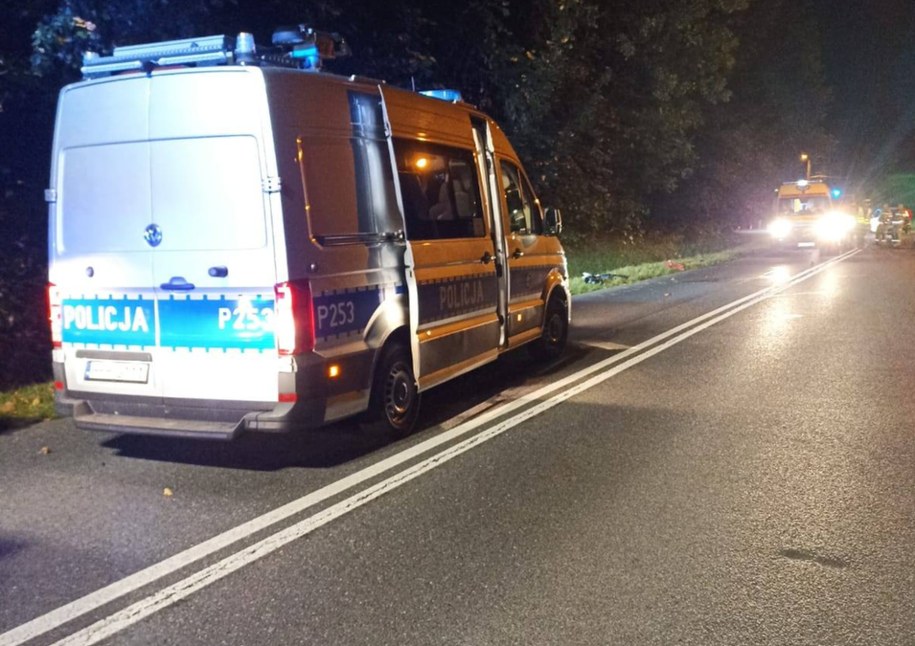 Wypadek w Pyskowicach, fot. Policja Gliwice /