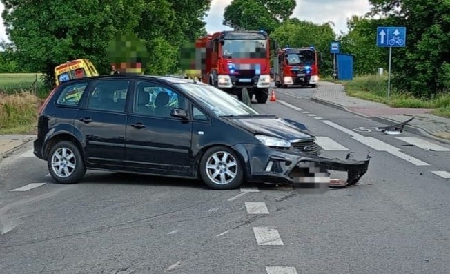 Wypadek w Siedliskach /Lubelska Policja /