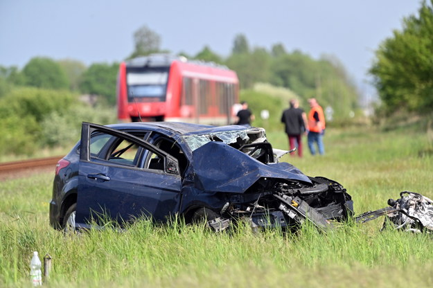 Wypadek w Stobnie /	Marcin Bielecki   /PAP