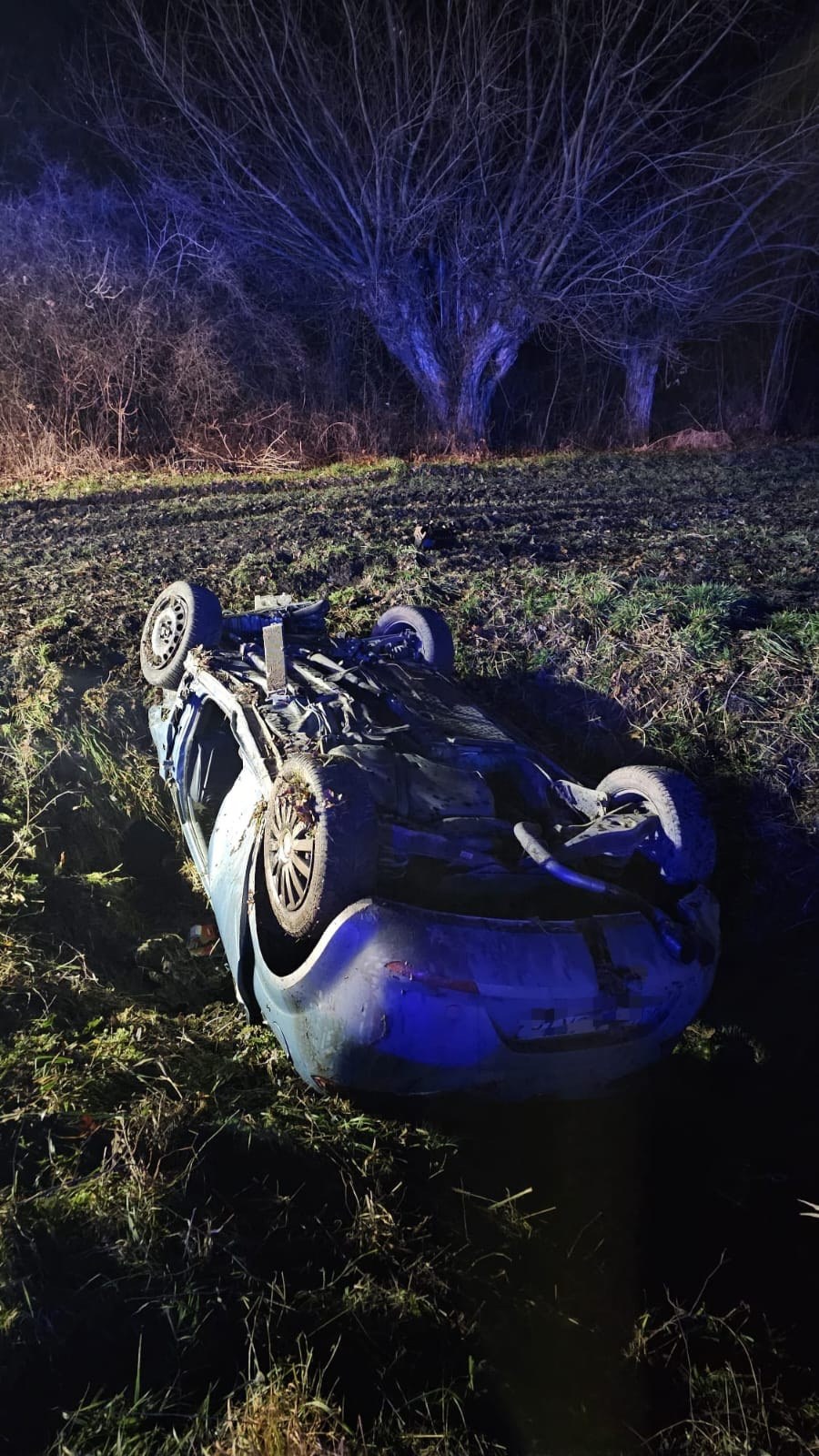 Wypadek w Sutkowie /PSP w Dąbrowie Tarnowskiej /