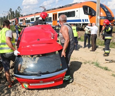 Wypadek w Szaflarach: Na nagraniu słychać pociąg, egzaminator milczy