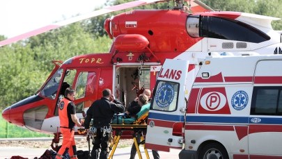 Wypadek w Tatrach. Dwie turystki poślizgnęły się na śniegu