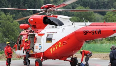 Wypadek w Tatrach. Turystka poślizgnęła się na szlaku