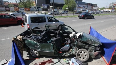 Wypadek w Warszawie: Nie żyje młoda kobieta 