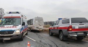 Wypadek w Wielkopolsce. Troje dzieci pod opieką ratowników