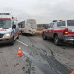 Wypadek w Wielkopolsce. Troje dzieci wymagało pomocy medycznej